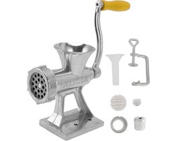 Vleesmolen Vleesmolen Aluminium Keukenmachine Zilveren Vleesmolen Materiaal Aluminiumlegering Kleine Handgreep Imusa Vleesmolen