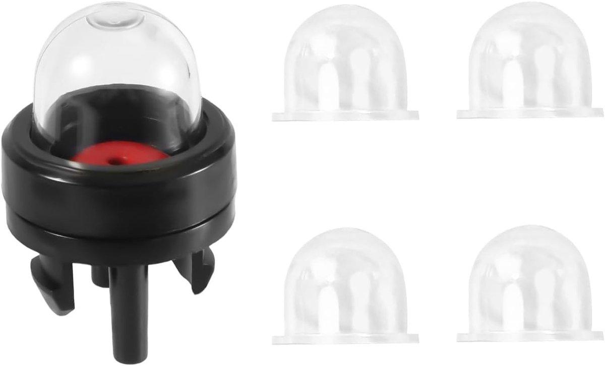 Snap-in Primer Pomp met 4 Stuks Carburetor Primer Bulb Vervangingen voor Kettingzaag en Trimmer, Geschikt voor Diverse Modellen zoals Walbro WT-23A en Zama