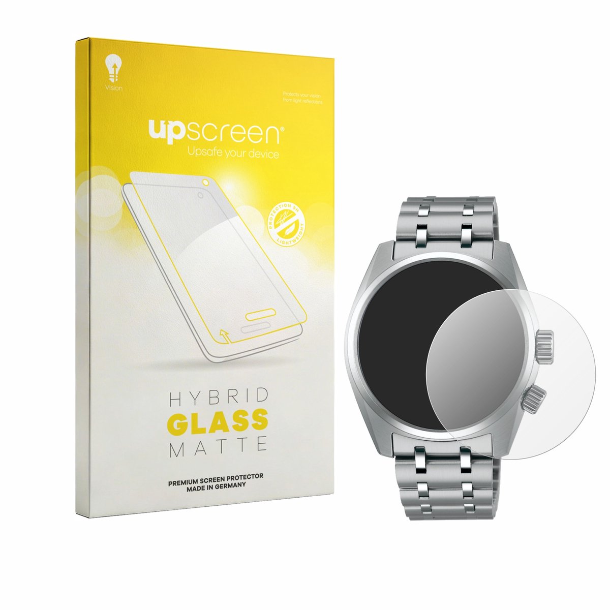 upscreen - Screenprotector voor Seiko Prospex SPB513J1 - Folie Beschermfolie Beschermglas matte