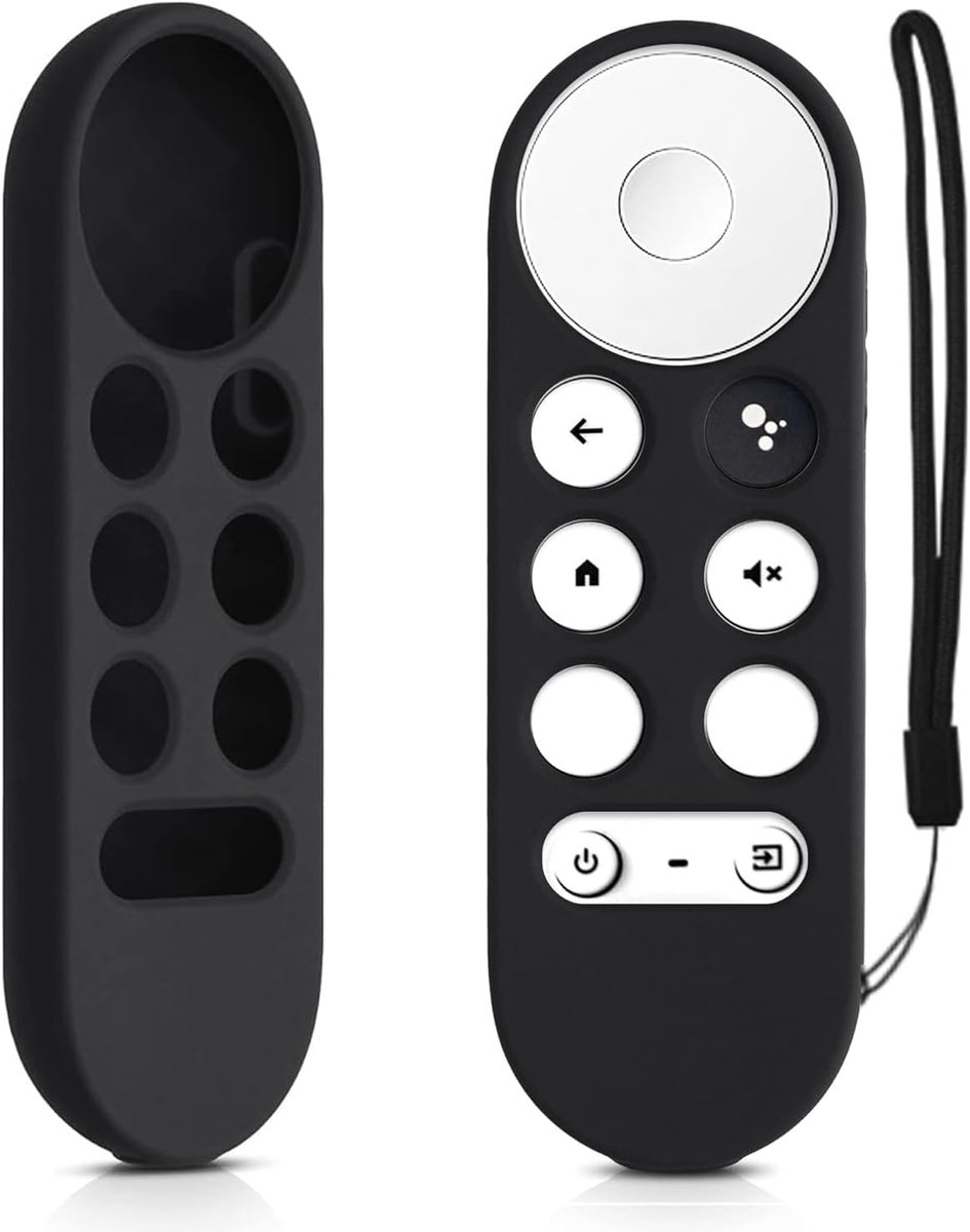 Afstandsbediening hoes voor Google Chromecast 2020 4K / Chromecast 2022 HD hoes, antislip siliconen beschermhoes, afstandsbedieningsafdekking voor tv-accessoires