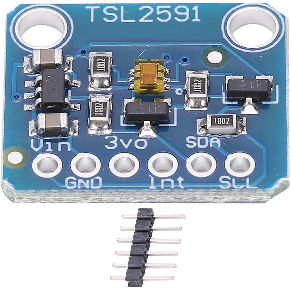 Digitale Lichtsensor I2C met Infrarood en Volledig Spectrum 188 Lx tot 88000 Lx -30 tot 80 °C 1 tot 600000000 Tellingen