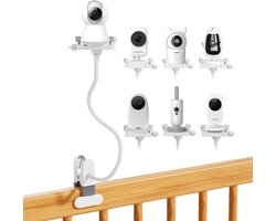 Babycamerahouder voor GHB/HelloBaby monitor, babyfoon accessoirestandaard voor VTech/Momcozy/Boifun/Babystar/ieGeek/Blemil/Jeeber/Philips videomonitor, geschikt voor de meeste 1/4 inch