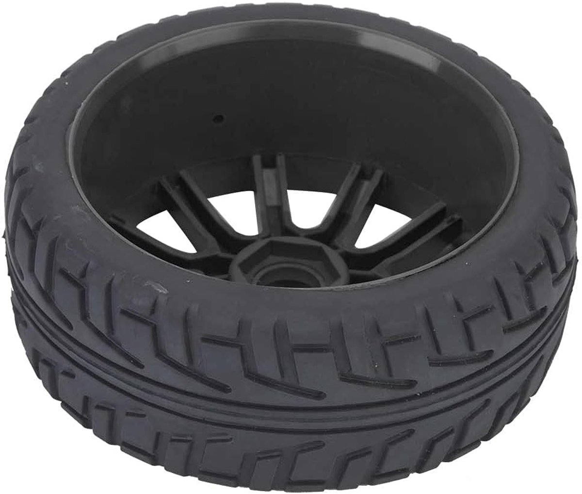 Rubberen wielvelgennaafbanden, reserveonderdeelaccessoire voor 1/8 On Road Racing RC-Car (zwart)