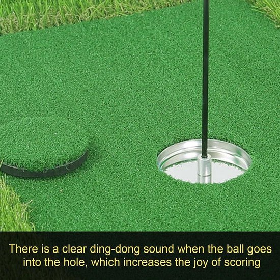 Pool Putting Minigolf Oefenhulp Achtertuin Indoor Outdoor Zwembad — afbeelding 4