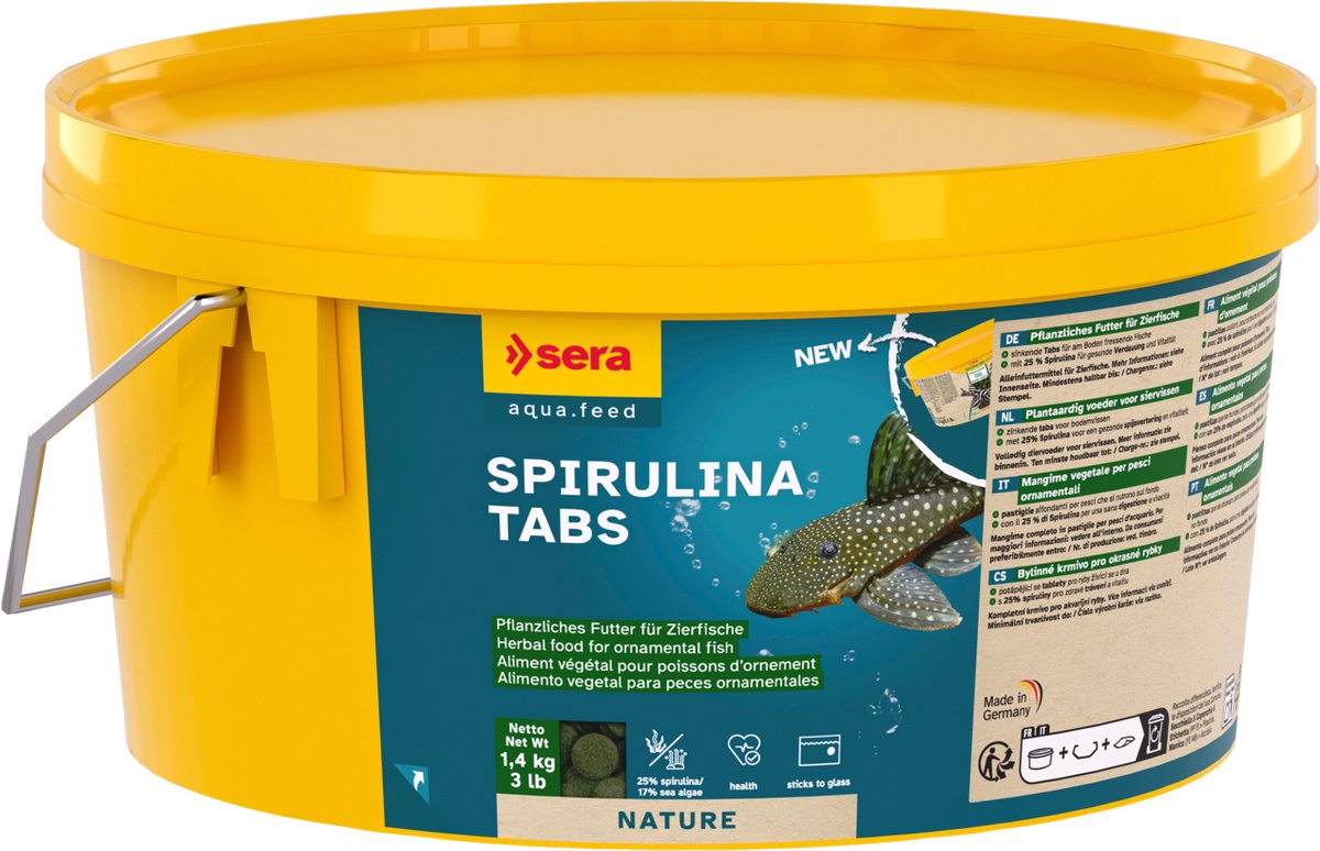 Sera Spirulina Tabs Nature 1.4kg