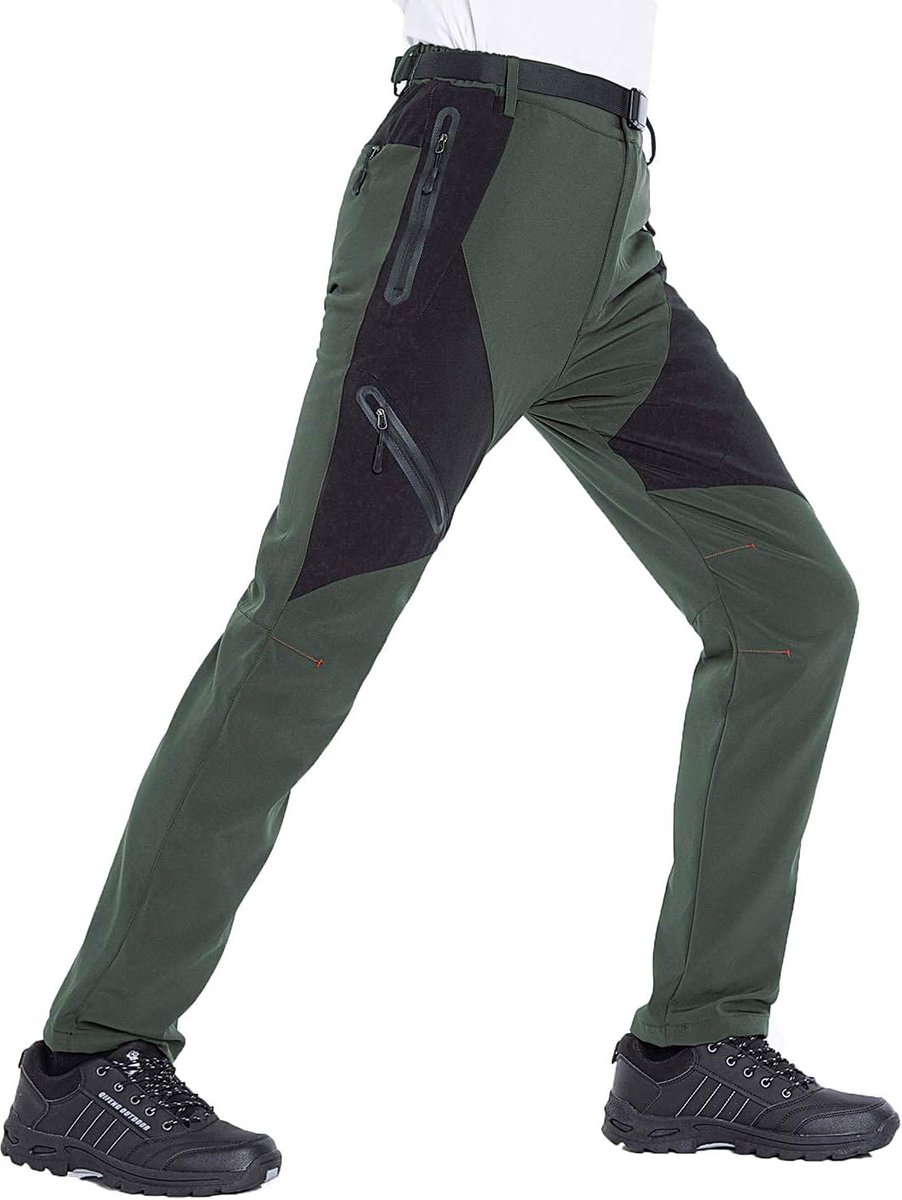 Wandelbroek voor heren, lichtgewicht, winddicht, ademend, wandelbroek voor lente, zomer, herfst