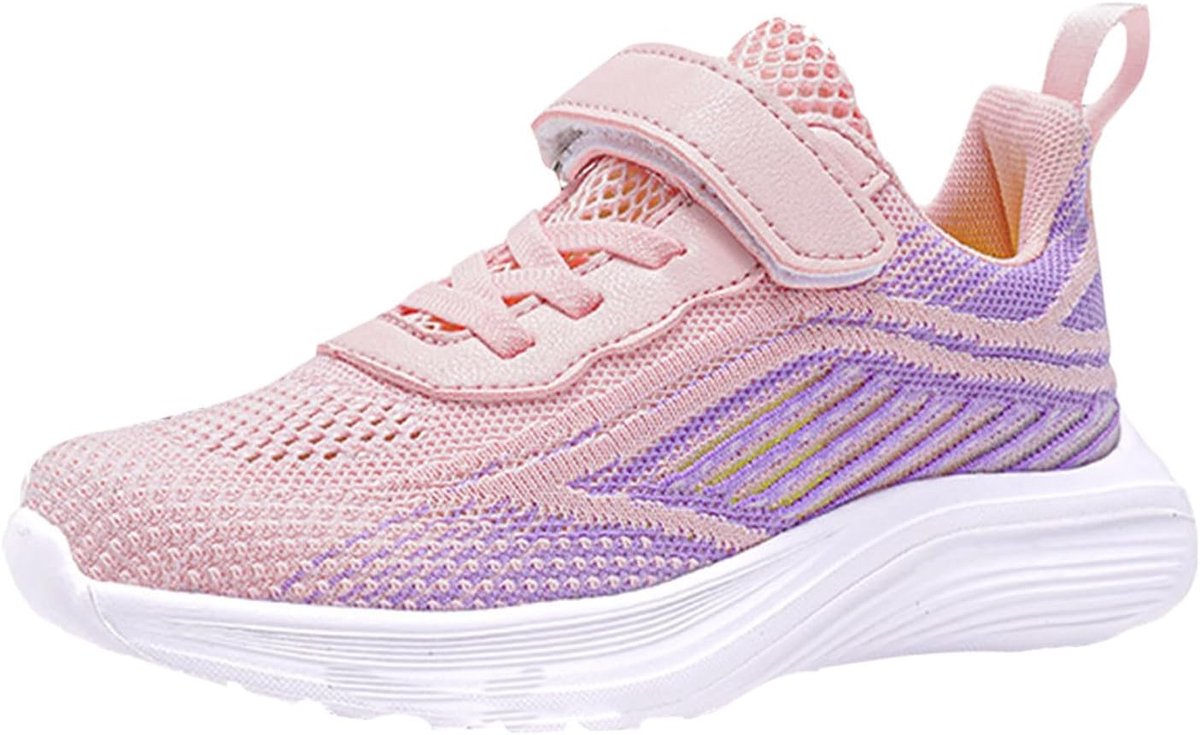 Generisch Turnschuhe Mädchen Hallenschuhe Sportschuhe Kinder Kinderschuhe Mädchen Atmungsaktiv Laufschuhe Sneaker Jungen Bequem Atmungsaktiv Kinderschuhe Für Schule Outdoor