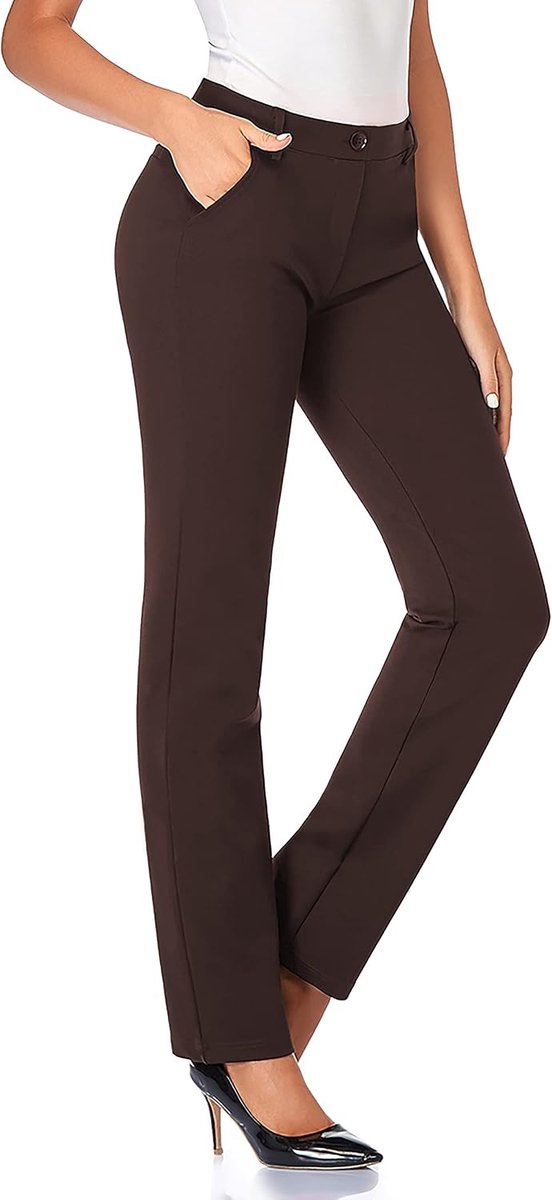 dames Geklede broek Modern/Fitted