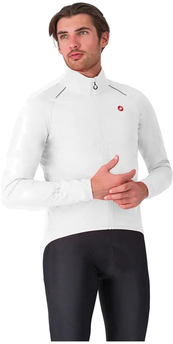 Castelli Rain Emergency 3 Jas Wit M Man