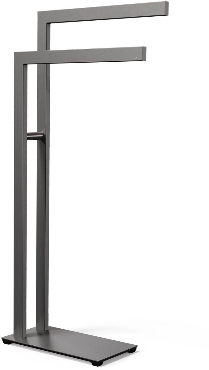 Linea Handdoekrek Graphite | Donkergrijs | Staal