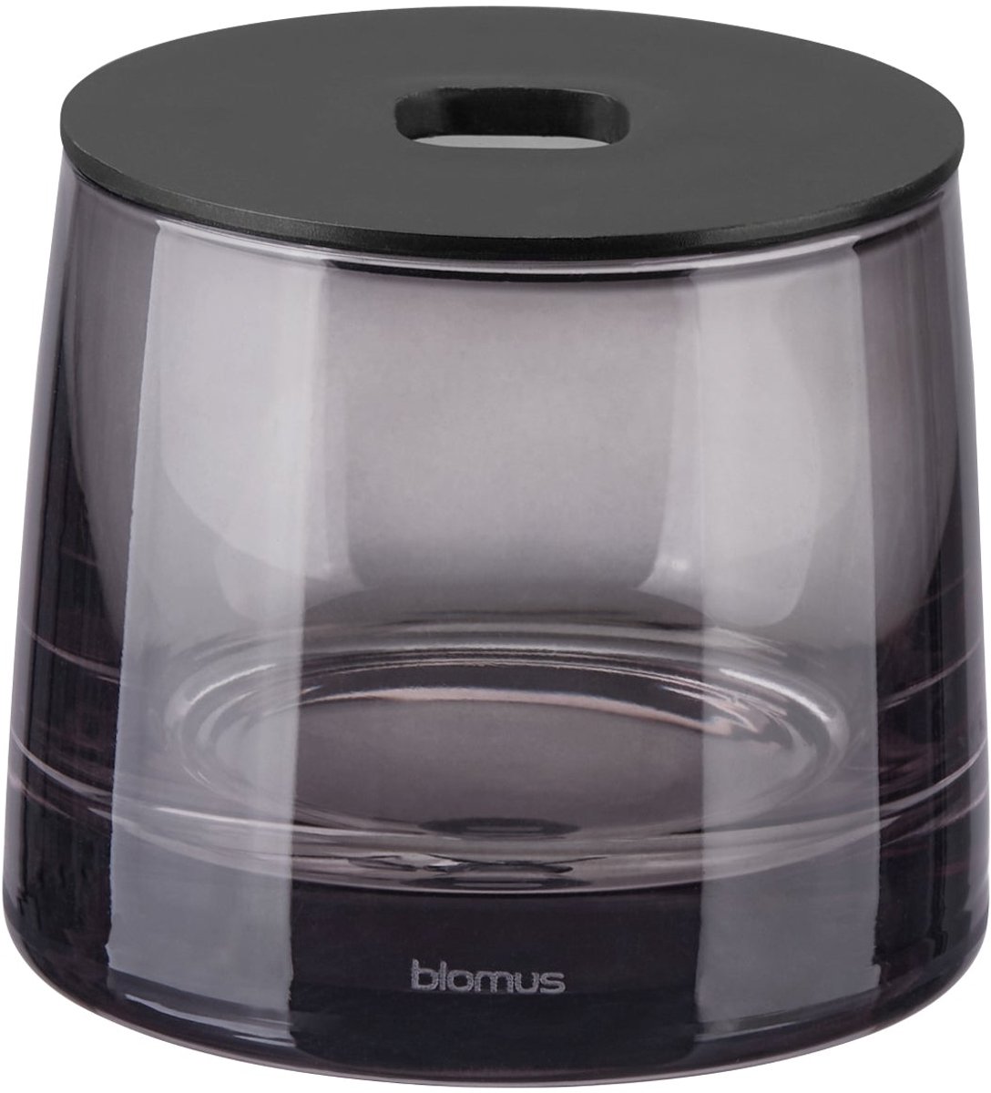 Blomus Ava Beautybox Black | Zwart | Glas / Plastic