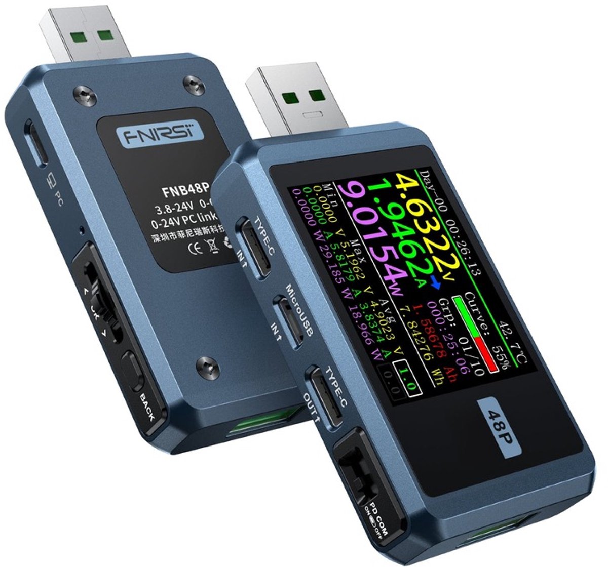 FNIRSI FNB48P BT USB Fast Charge Tester