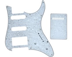 Gitaar HSS slagplaat en tremolo tremolodeksel achterplaat past op Yamaha PACIFICA gitaar White Pearl