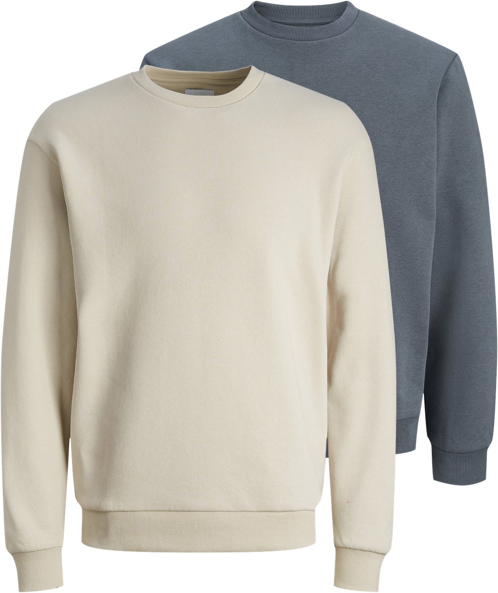 JACK&JONES - JJEBRADLEY SWEAT CREW 2PK MP Heren Trui