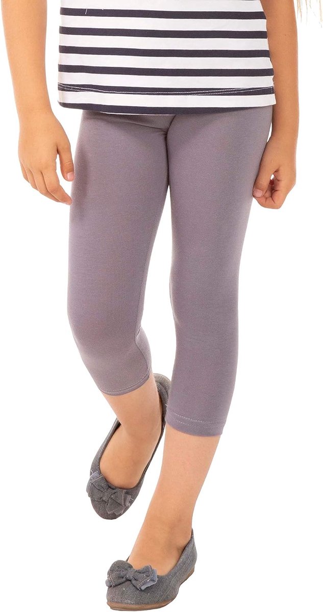 Leggings van Katoen Ondoorzichtig Capri maat 92 98 104 110 116 122 128 134 140 146 152 cm vele Kleuren