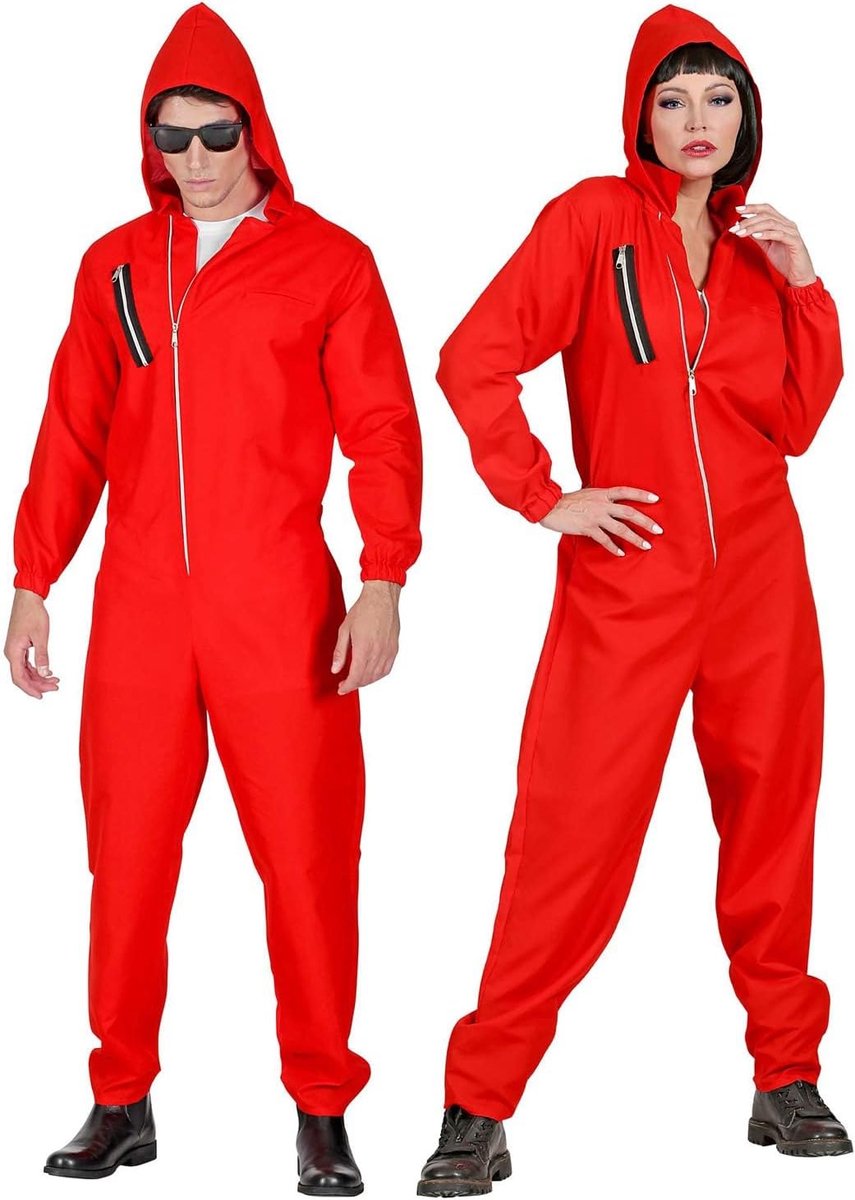 (hooded jumpsuit) - (L)