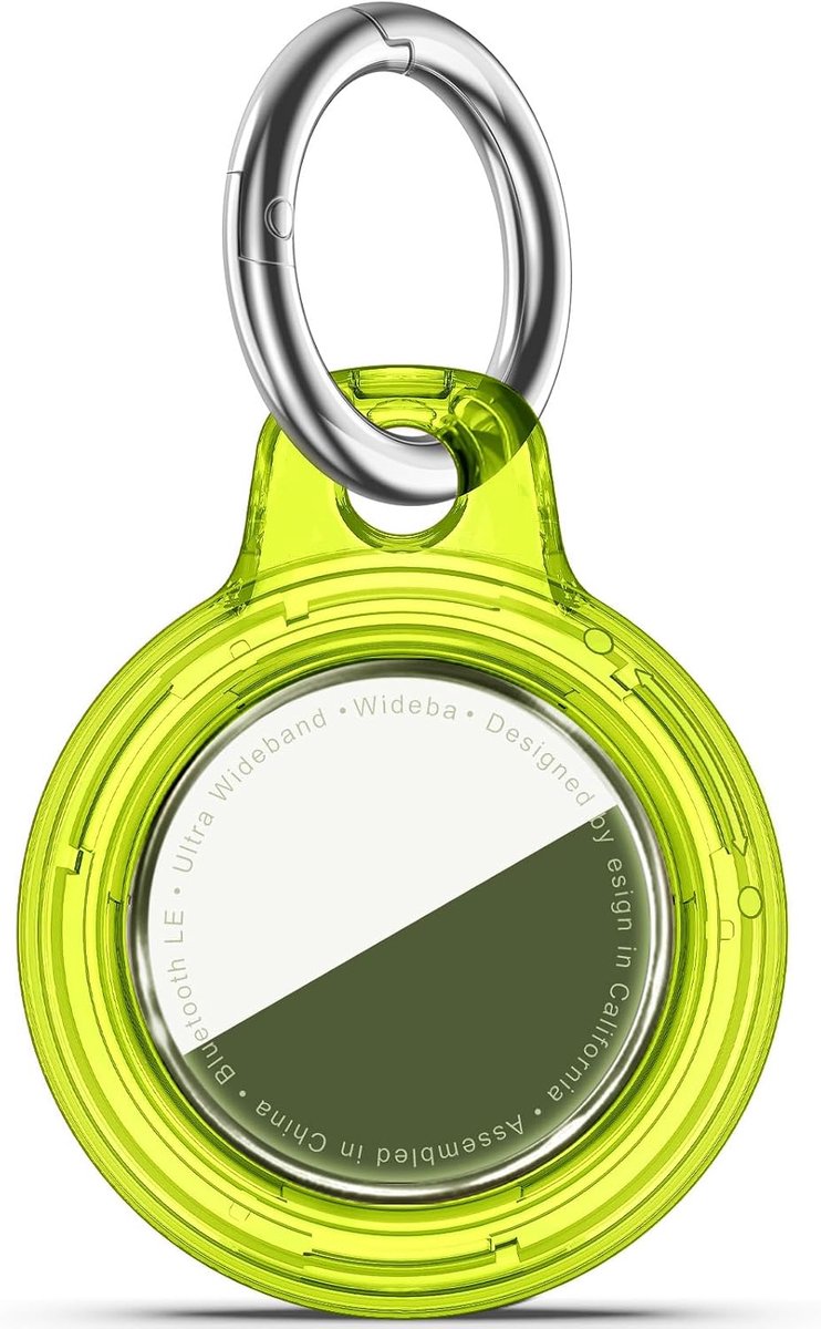 Houder voor AirTag Sleutelhanger, Clear Bright