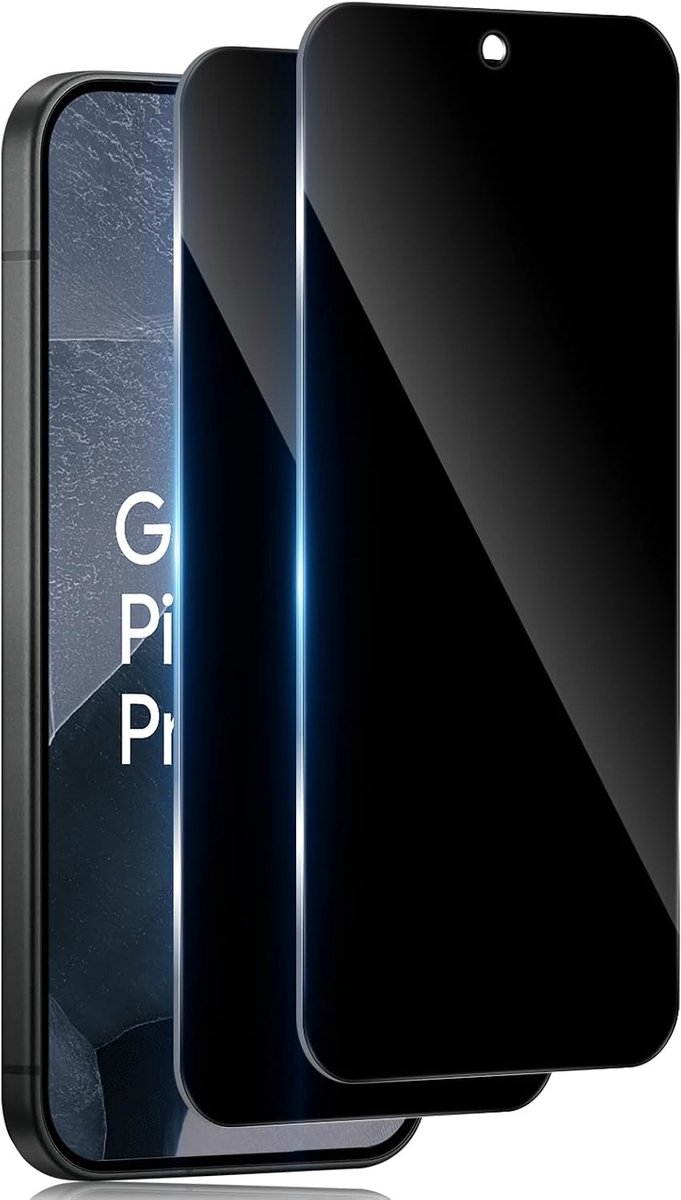 2 stuks Antispy Screen Protector voor Google Pixel 11 Pro XL Privacy, Guard 9H Filter Glas, Volledige Film gehard glas onbreekbaar, anti-verblinding