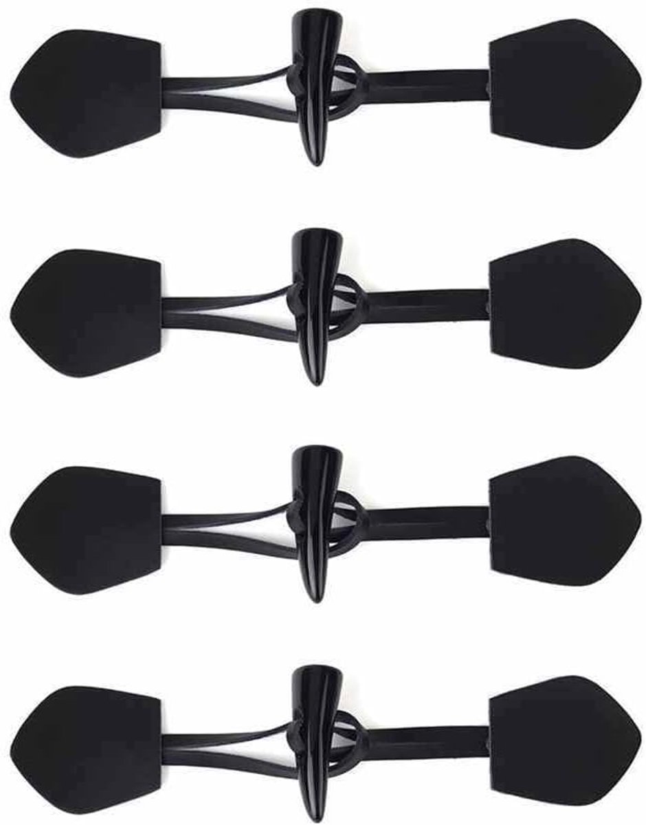 Knopen 4 paar hoorn togle diagonale gesp decoratieve mantel reserveknoppen handwerk naaiknopen knevelsluitingen voor mantel jas kleding trenchcoat zwart