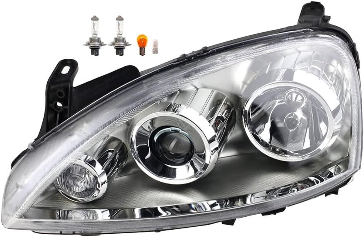 Koplamp Halogeen geschikt voor Opel Corsa C 07/2003-12/2009 Lamp links