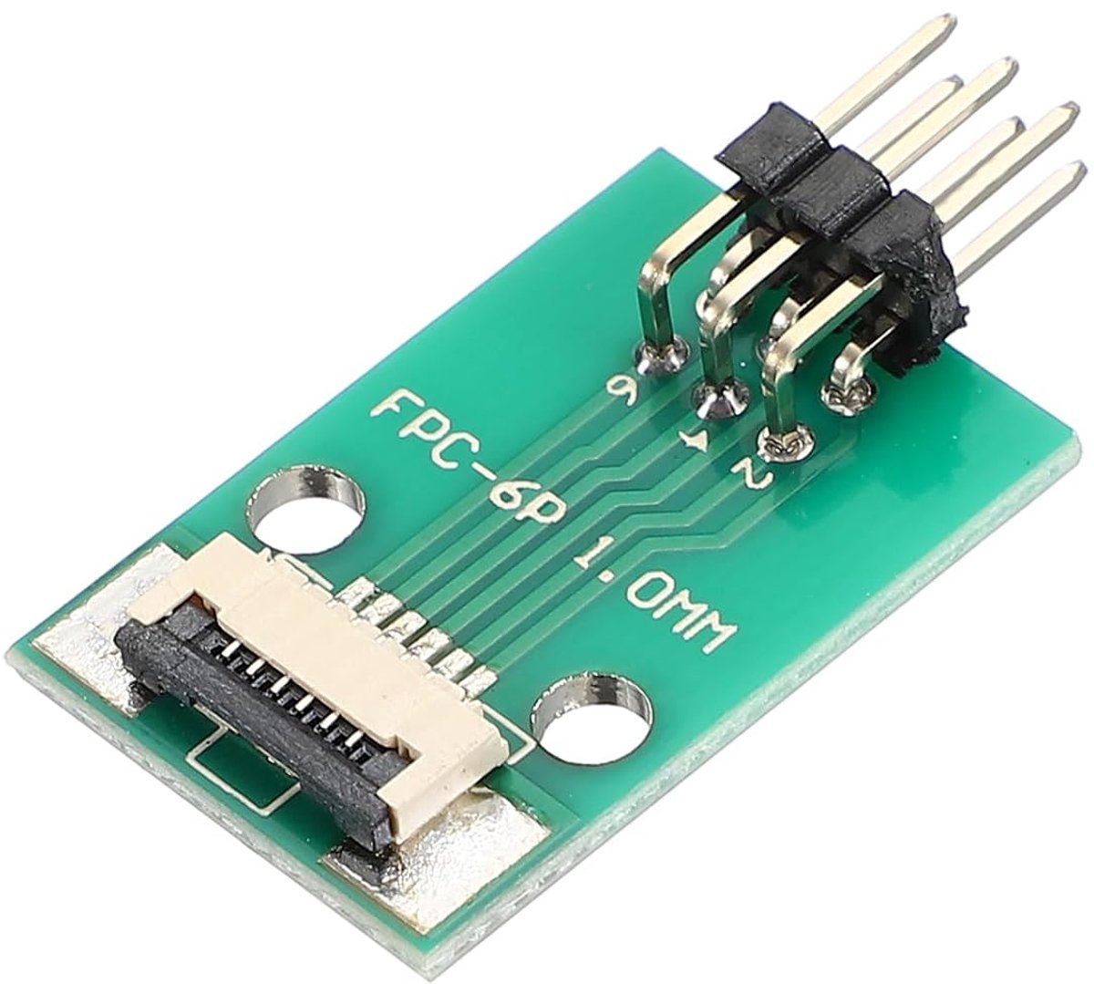 Aansluitkaart 6-pins 1 mm bus A 2,54 mm dubbele lijn gebogen pin adapter kantelbare adapter PCB converter voor LCD TV digitale camera laptop