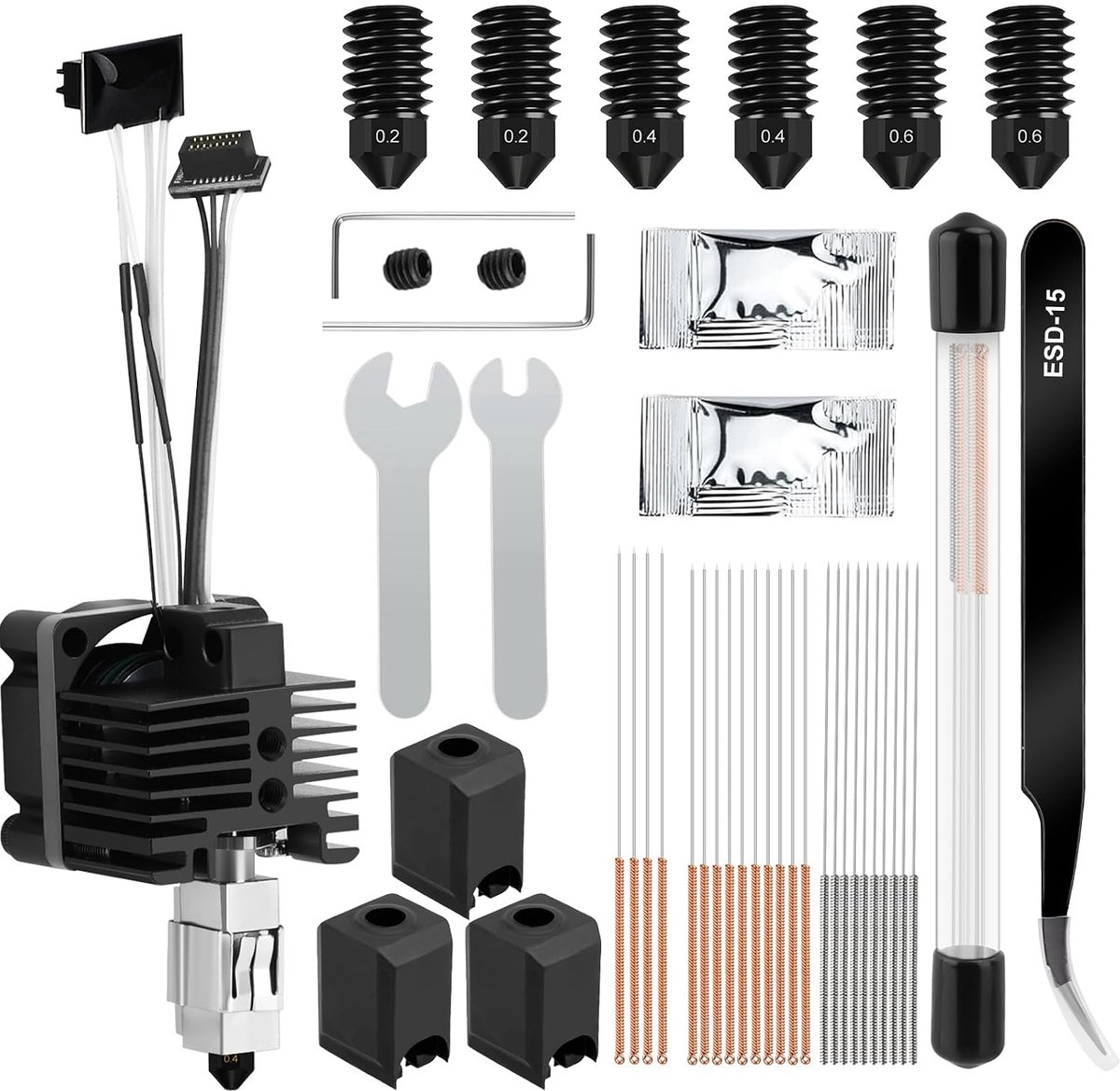 40 stuks P1P, P1S Hotend complete set