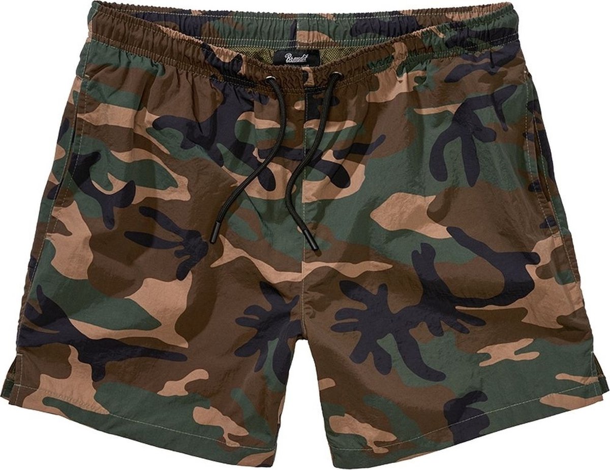 Brandit - Basic Zwemshorts - 3XL - Groen