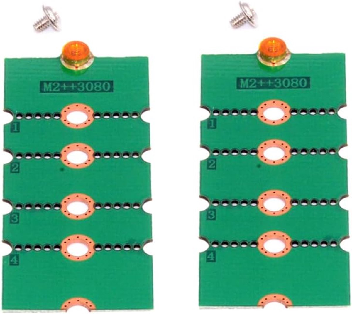 Xiwai 2 stks/partij M.2 NGFF NVME M2 Extension Adapter Beugels Transfer 2230 2242 2260 2280 Wijzigen naar Lange Size SSD Soild Harde Schijf Converter Frame