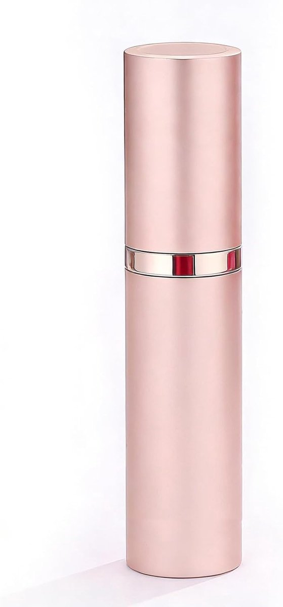 Verstuiver, navulbaar voor onderweg, reizen, parfumflessen, klein om te vullen, mini-spuitfles, 5 ml, 10 ml, absoluut dicht, voor handtassen, koffers (roségoud, 10 ml)