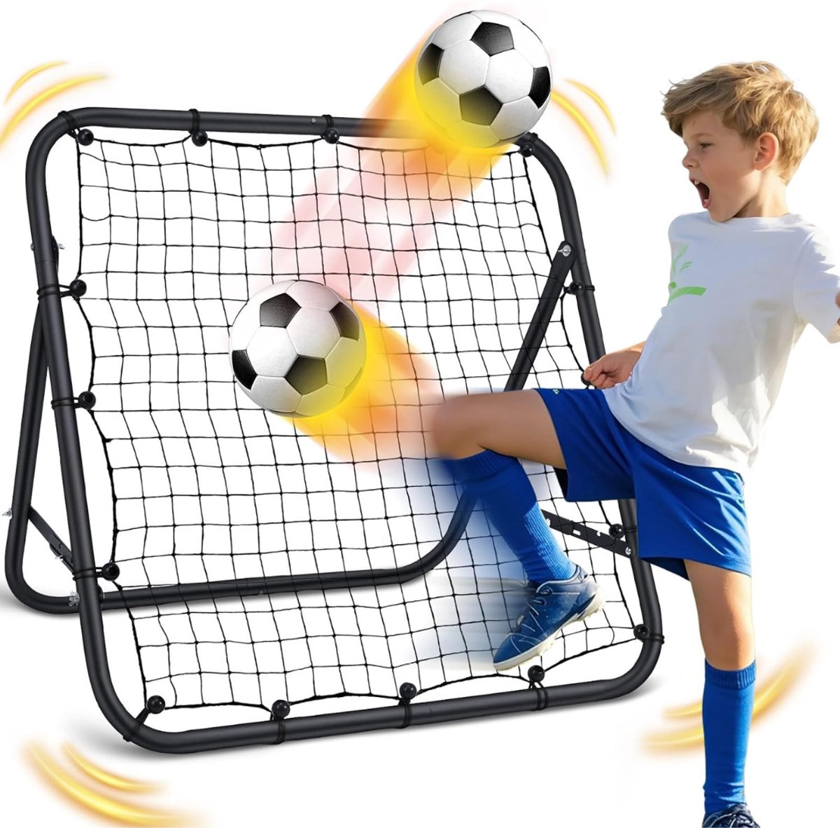 VH Supplies® Rebounder Voetbal - Voetbal Spullen - Bouncer - 100 x 100 cm