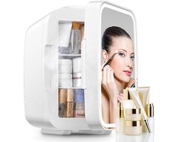 Kavo®- Mini Koelkast - 5L Capaciteit - Skincare Koelkast - Minibar - Wit - 28cm x 19cm x 26cm