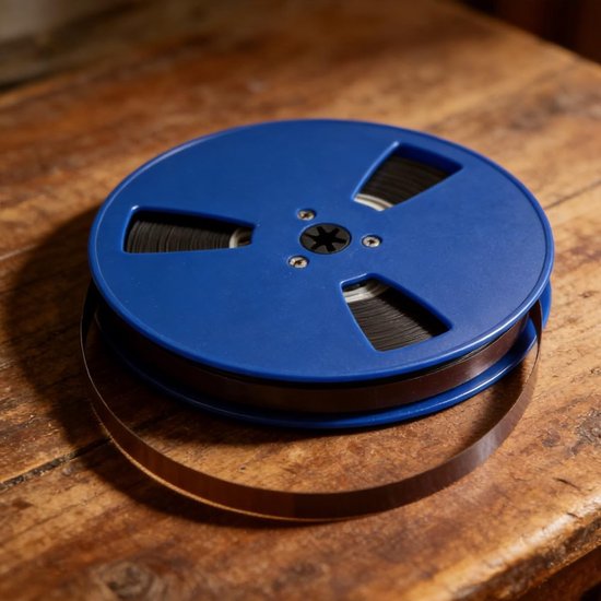 Lege 1/4 7 Inch Tape Reel van Aluminium Legering voor Open Reel Audio, Geschikt voor TEAC, ReVox en Studer, 3 Gaten (Blauw) — afbeelding 5