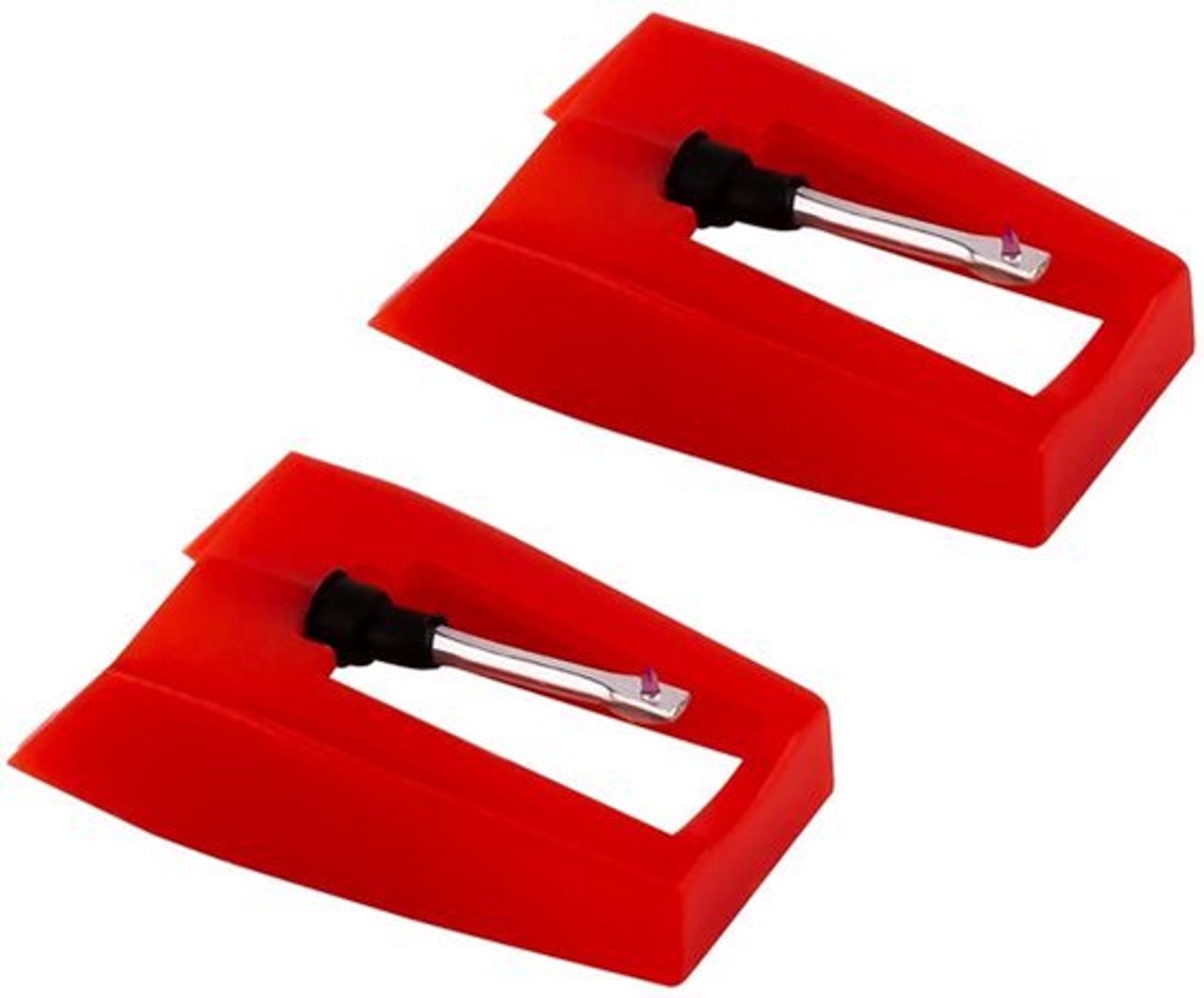 Allecto - Draaitafel Naald - Vervangende Stylus - voor Vinyl - Rood