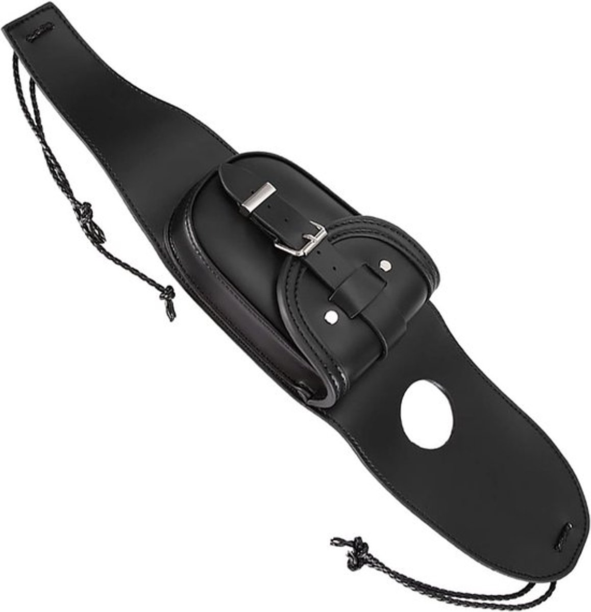 Dailygoody - Tank Lederen Tas - Universele Motorfiets Accessoire - Zwart - PU