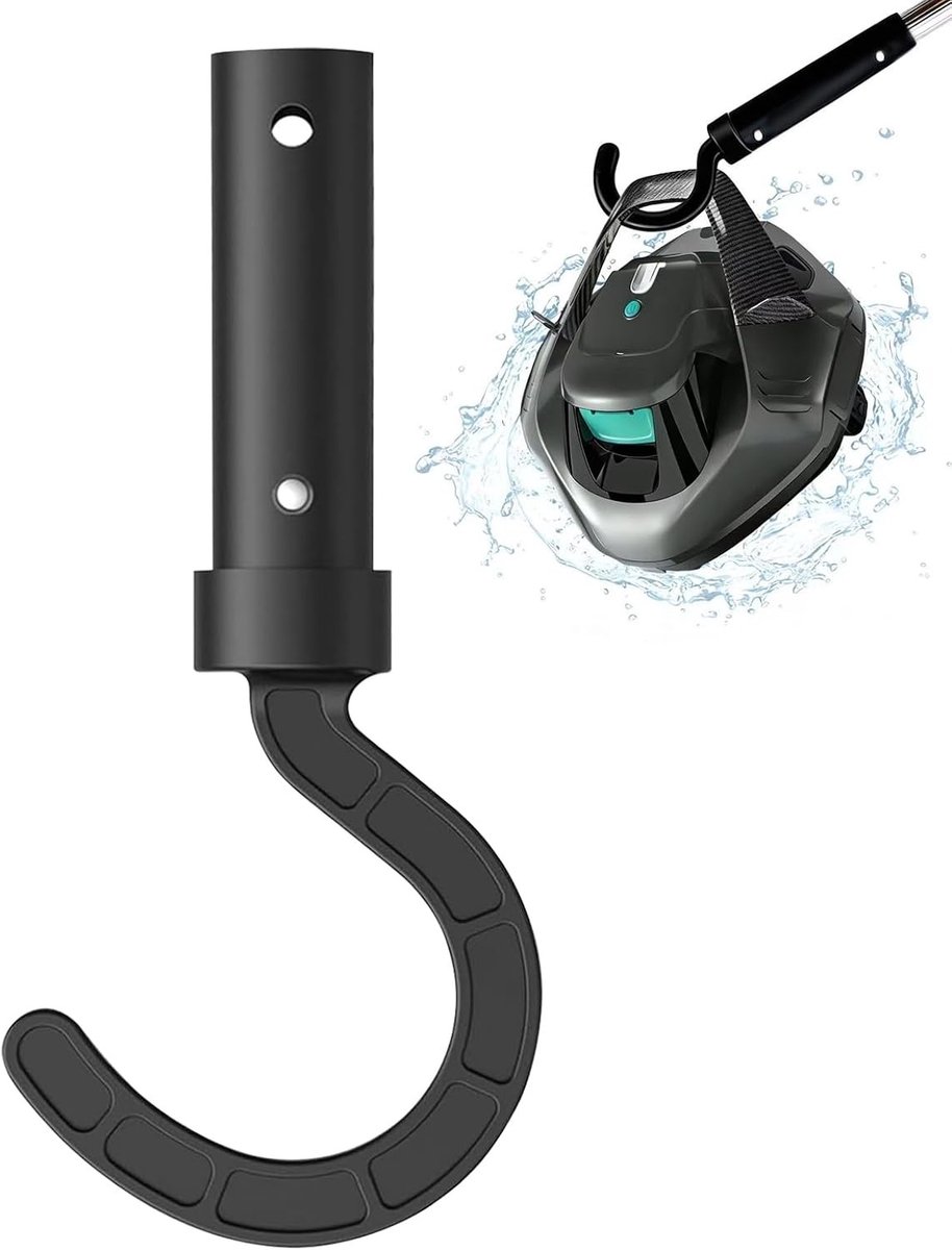 Accessoirehaken voor zwembadrobots, compatibel met alle soorten zwembadreinigers, ideaal voor draadloze zwembadrobots en onderhoud van zwembaden