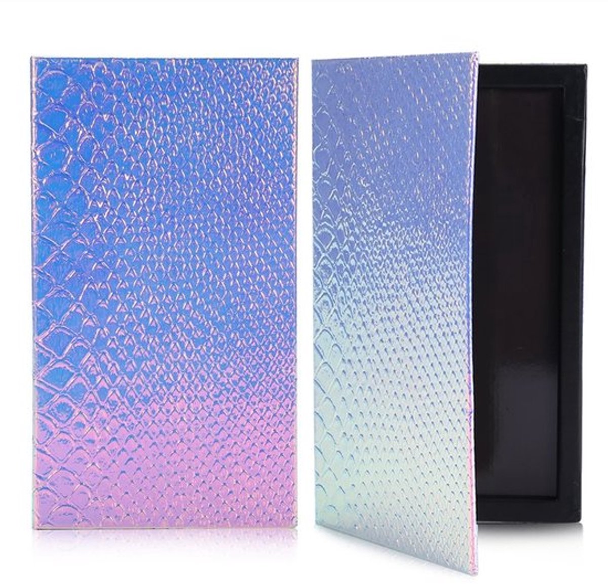 Dailygoody - Leeg magnetisch cosmeticatalet - Make-up doos zeemeermin - 18 x 10 cm