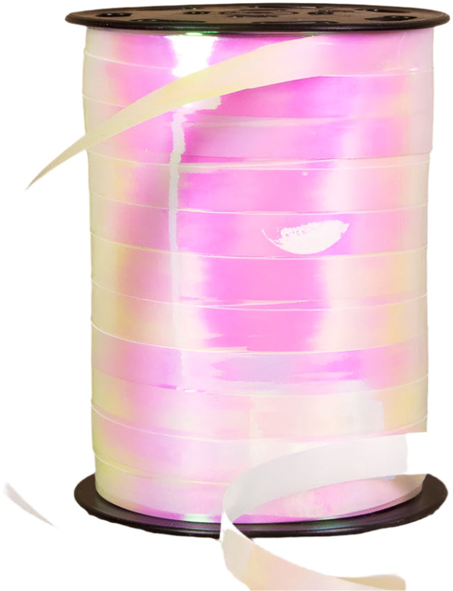 Iriserend krullint wit – 10 mm × 250 m – Krullint