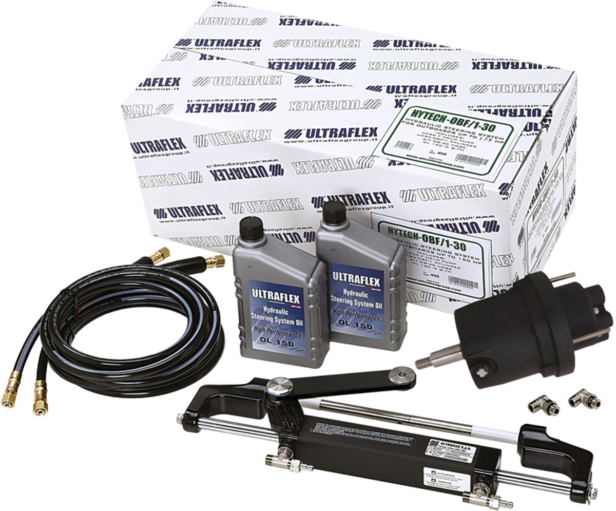 Ultraflex besturing HYTECH-OBF/3-00 complete hydraulische buitenboordmotor besturing | leverancierscode 43673Y