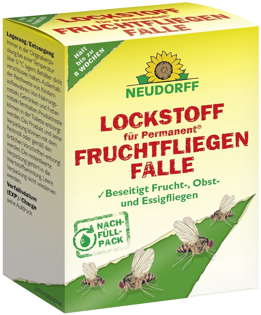 Neudorff Lokstof voor Permanent Fruitvliegenval - 2 x 30 ml