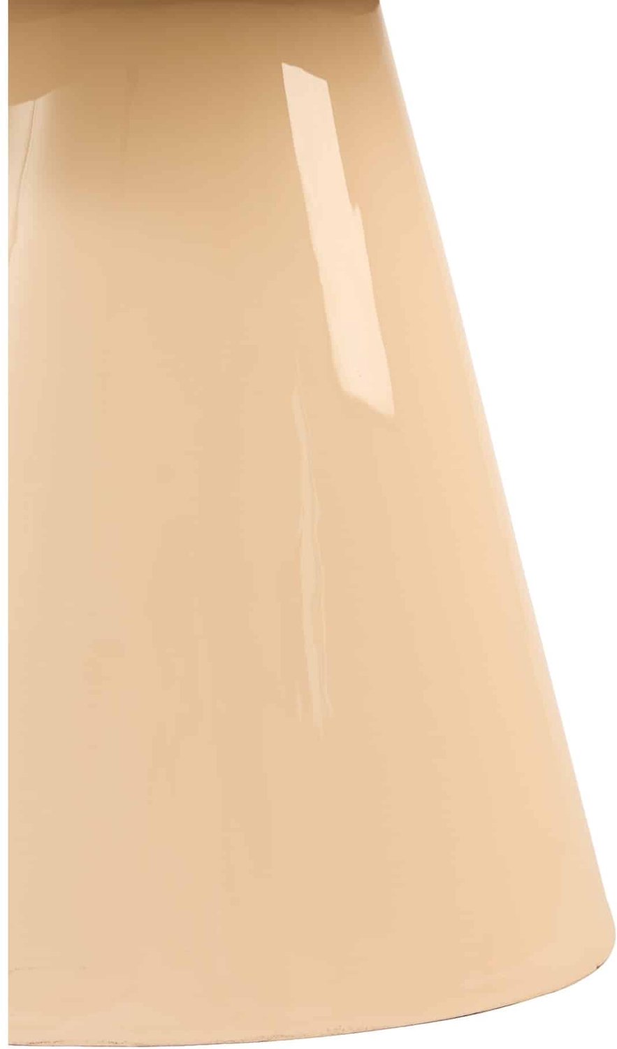 Light & Living Bijzettafel Tarino - Crème - 55x38x52cm - Modern Wit