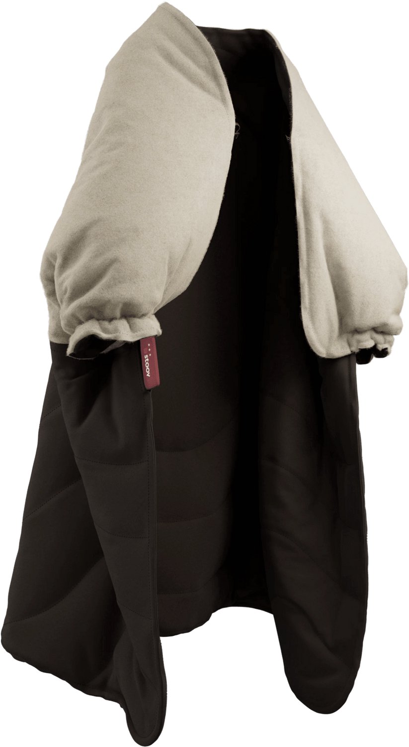 Stoov Huge Hug³ - Elektrische deken - Warmtedeken - Original Dark Brown - 3 warmtestanden tot 58°C - Base: 1 tot 2 uur