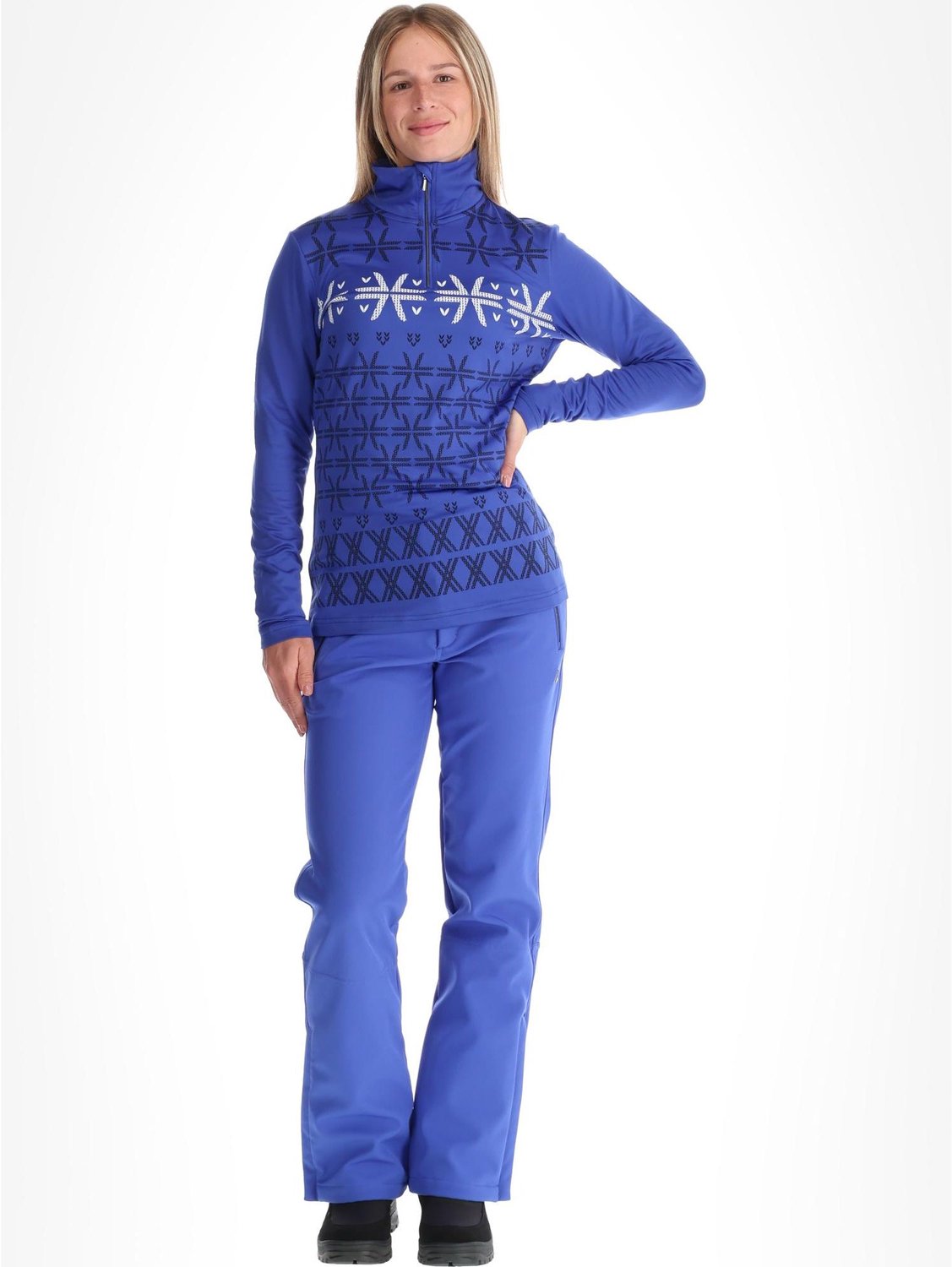 Luhta Wintersportpully Ahjola Dames Blauw