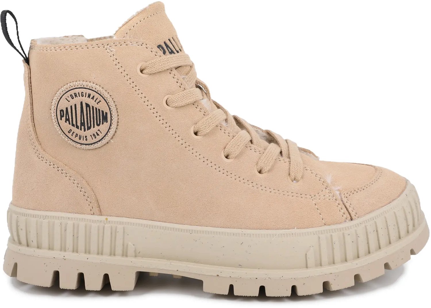 Laarzen Palladium Pallashock ZIP Warm Bruin