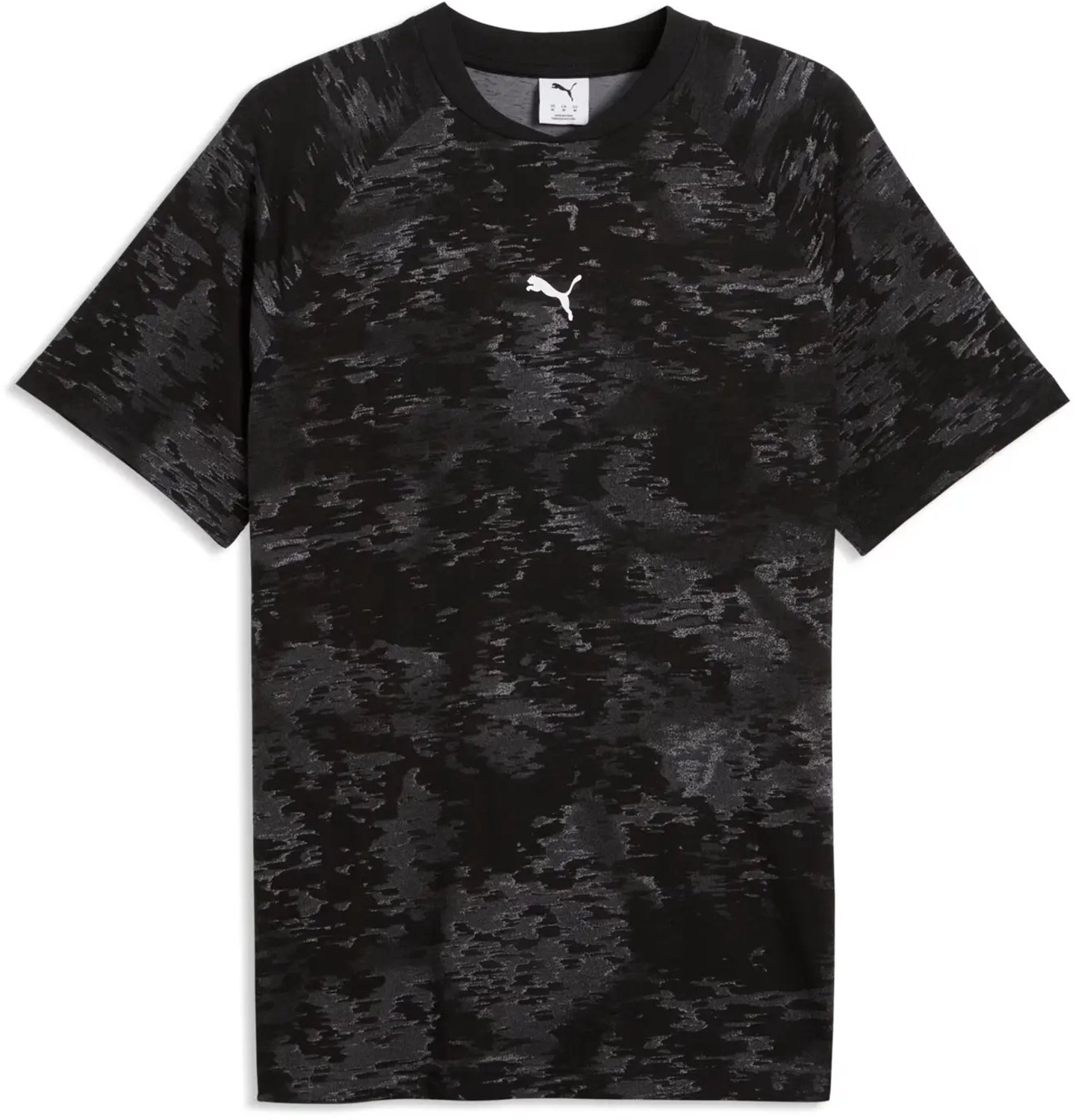 T-shirt met raglanmouwen Puma Zwart