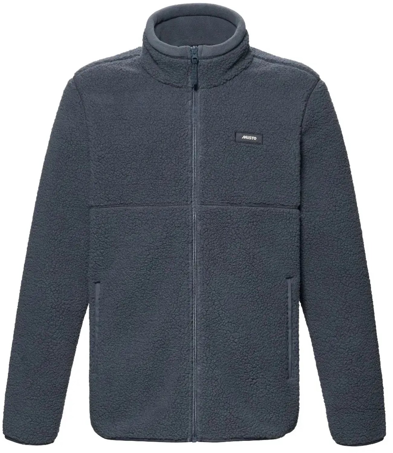 Jas Musto Cove Deep Pile Fleece Grijs