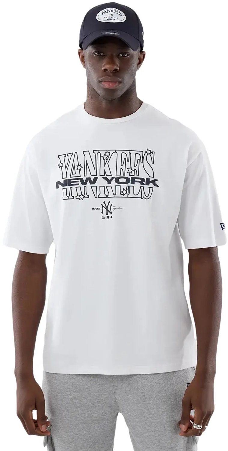 Oversized T-shirt New York Yankees New Era MLB Wit