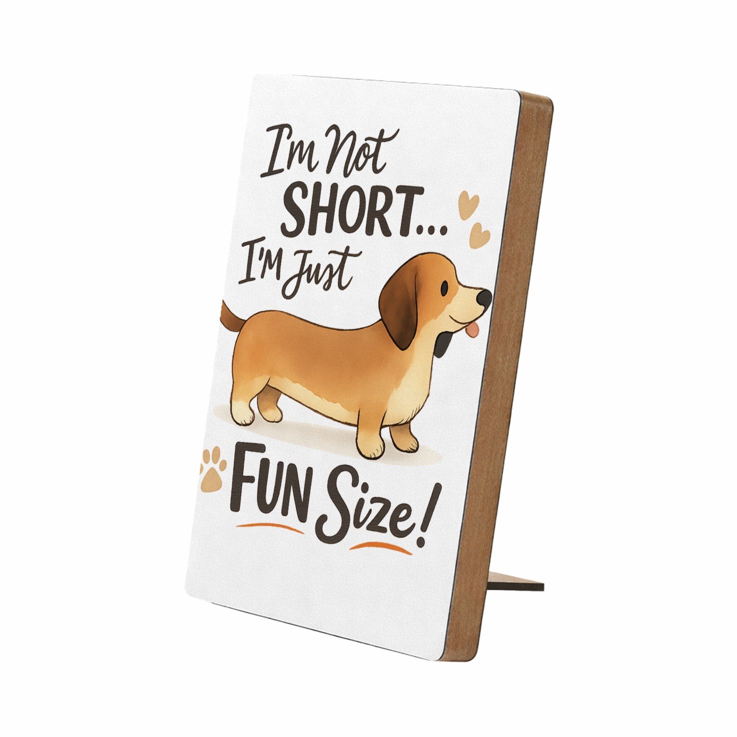 Mr Cadeautjes Glasframe/MDF 12,7 x 17,8 - design Een vrolijke dieren-quote met een andere huisdierliefde, opg | cadeau Wit