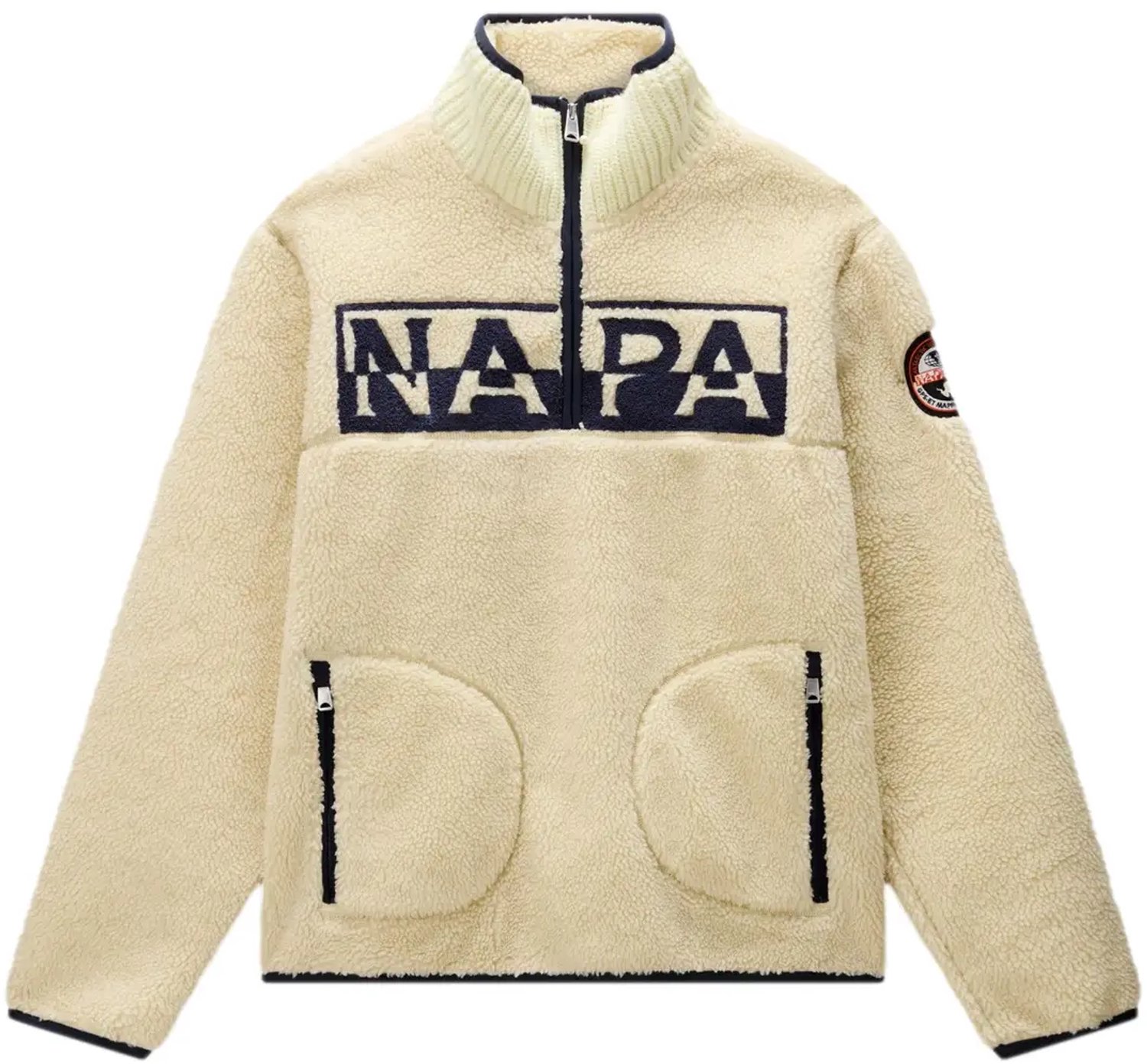 Gevoerde zip hoodie Napapijri Archive N5e1
