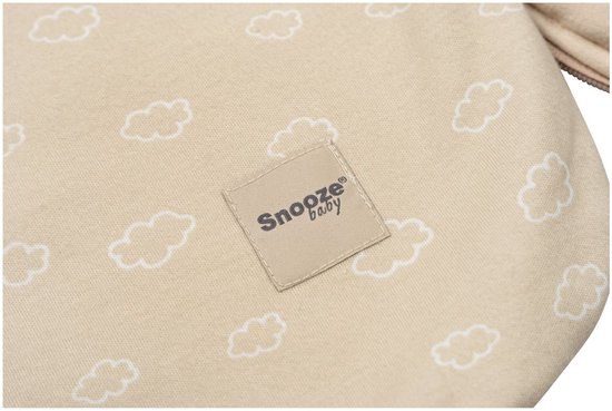 Snoozebaby Slaapzak Winter 70 cm (3-9 mnd) - TOG 2.0 - Afritsbare mouwen - Katoen - Dune Beige — afbeelding 3