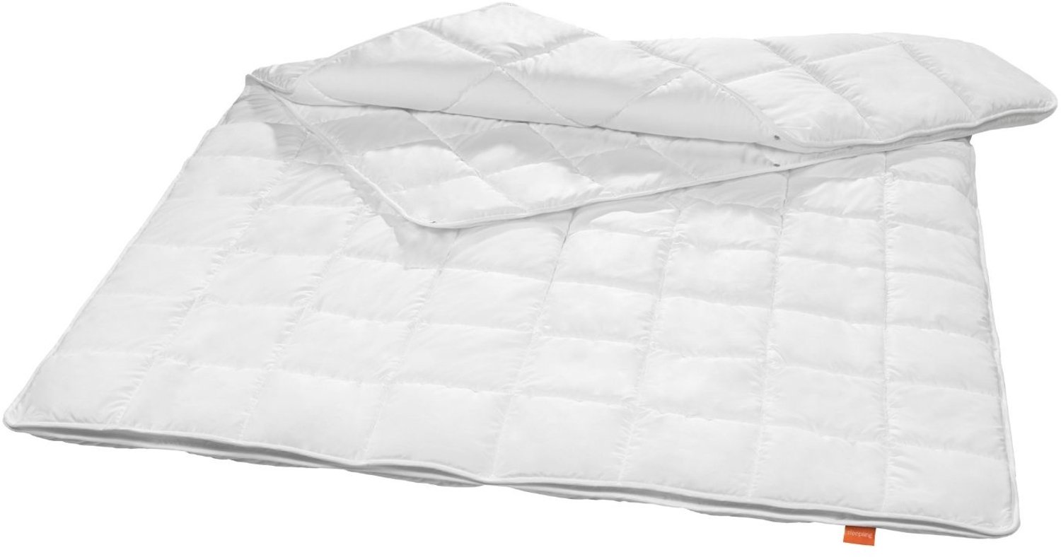 Sleepling antibacterieel anti-mijt dekbed 135 x 200 cm | 4-seizoenen dekbedovertrek (vulgewicht: 410 + 840 gr.) | Made in EU | Antibacterieel | Ökotex 100 | wit